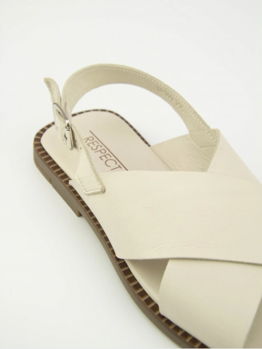 Women's sandals Respect: beige, Summer - 02