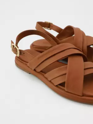 Women's sandals URBAN TRACE:  brown, Summer - 02