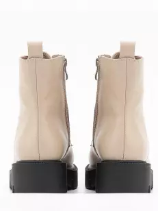 Female boots Respect:  beige, Winter - 02