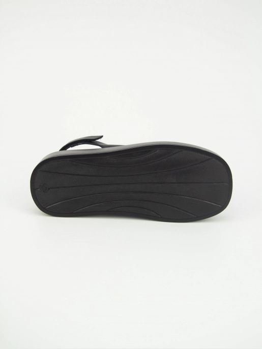 Female heeled sandals Respect: black, Summer - 03