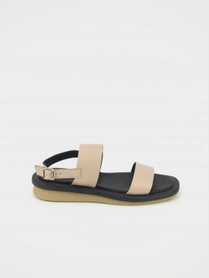 Women's sandals Respect:  beige, Summer - 01