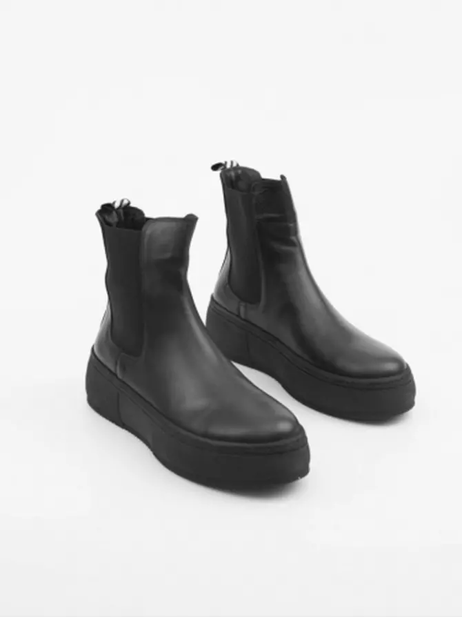 Female boots Respect: black, Demі - 01