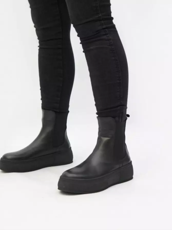 Female boots Respect: black, Demі - 04