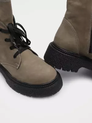 Женские ботинки DONNA STYLE:  бежевый, Зима - 02