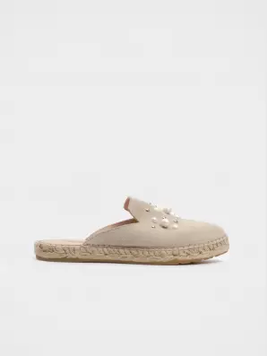 Female slipony :  beige, Summer - 01