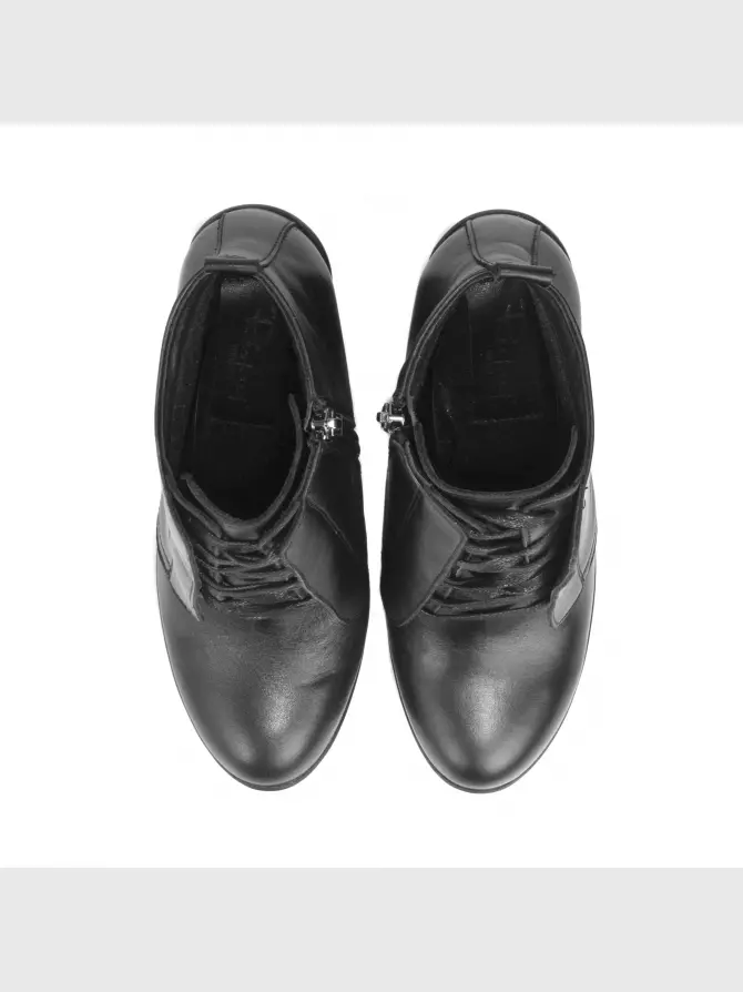 Female ankle boots Respect: black, Demі - 01