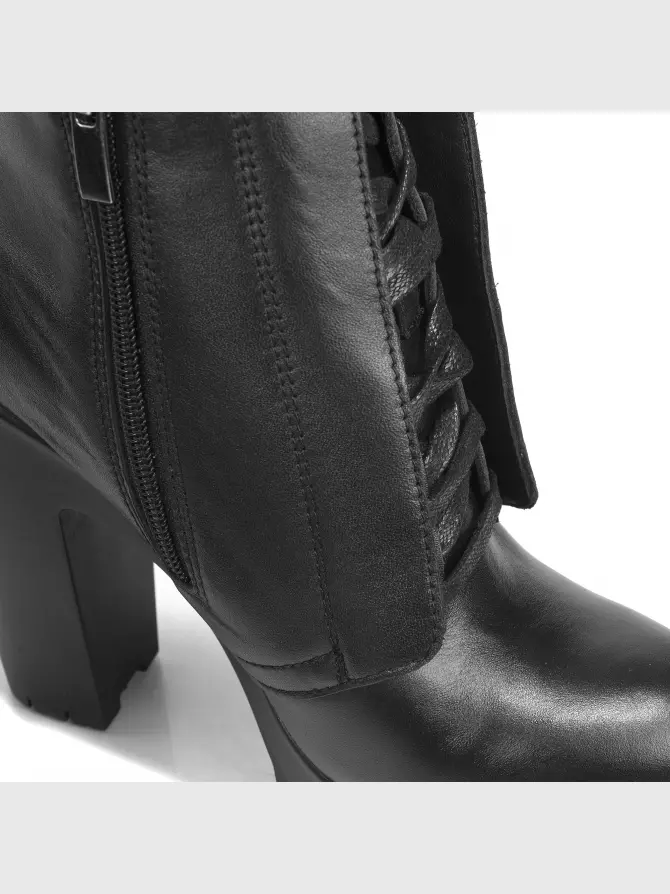Female ankle boots Respect: black, Demі - 03