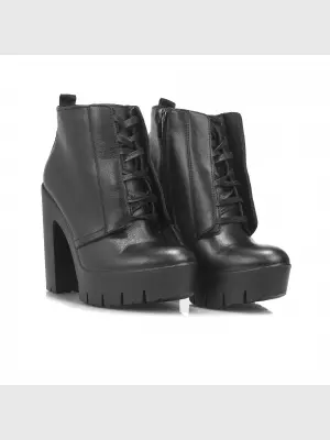 Female ankle boots Respect:  black, Demі - 01