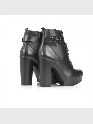 Female ankle boots Respect:  black, Demі - 02