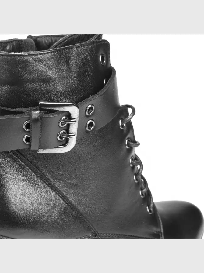 Female ankle boots Respect: black, Demі - 03