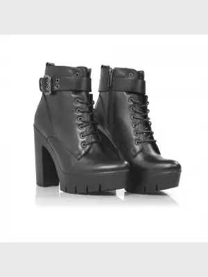 Female ankle boots Respect:  black, Demі - 01