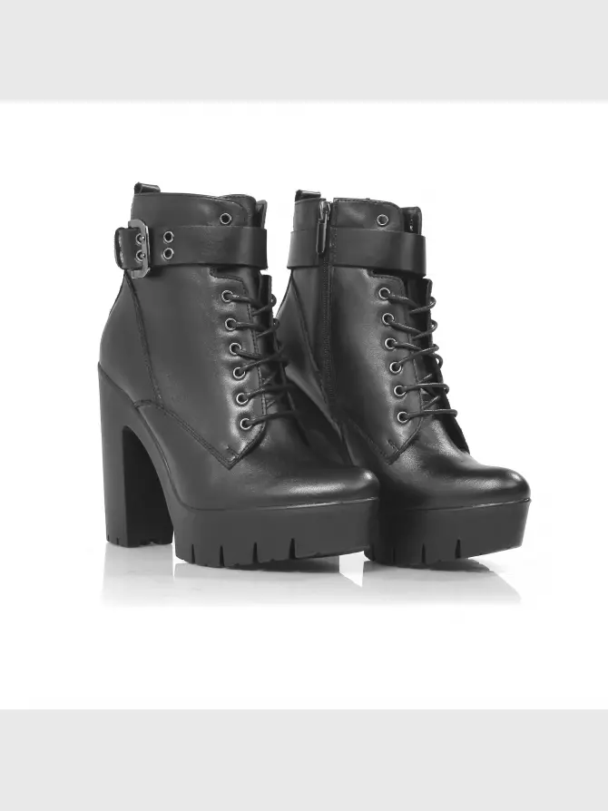 Female ankle boots Respect: black, Demі - 00