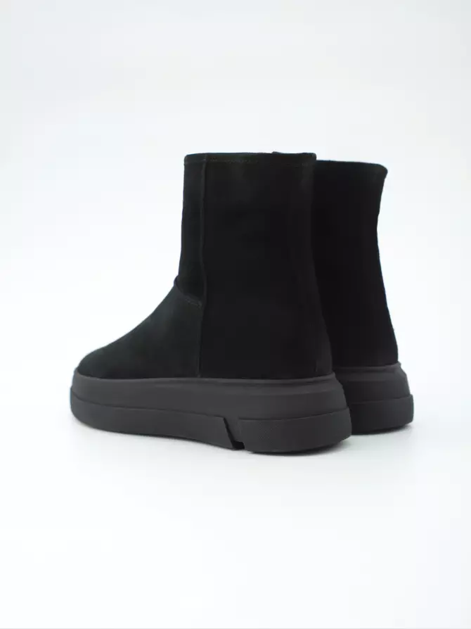 Female boots ILOZ: black, Winter - 02