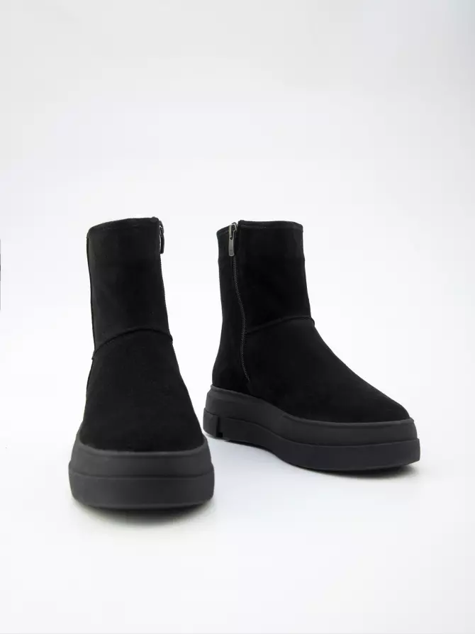 Female boots ILOZ: black, Winter - 03