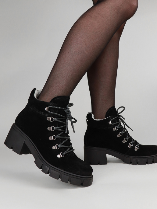 Жіночі черевики Respect: чорний, Зима - 02
