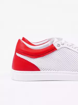 Men's Sneakers Respect:  white, Summer - 02