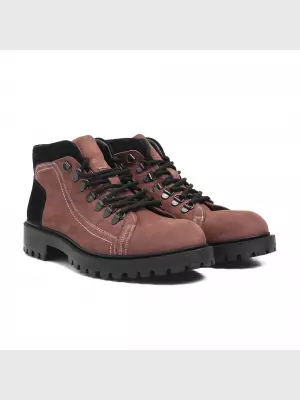 Male boots Respect:  brown, Winter - 01