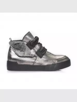 Female boots Respect:  grey, Demі - 01