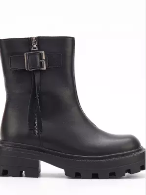 Female boots Respect:  black, Winter - 01