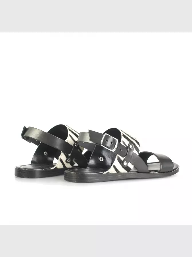 Women's sandals : black, Summer - 02