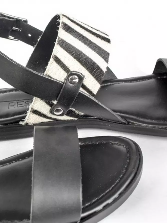 Women's sandals : black, Summer - 09