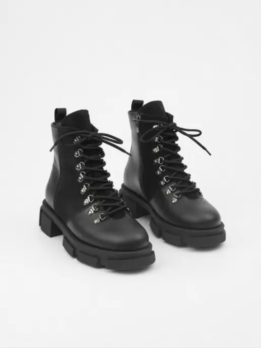 Женские ботинки Respect: чёрный, Зима - 01