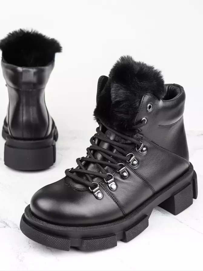 Жіночі черевики Respect: чорний, Зима - 01