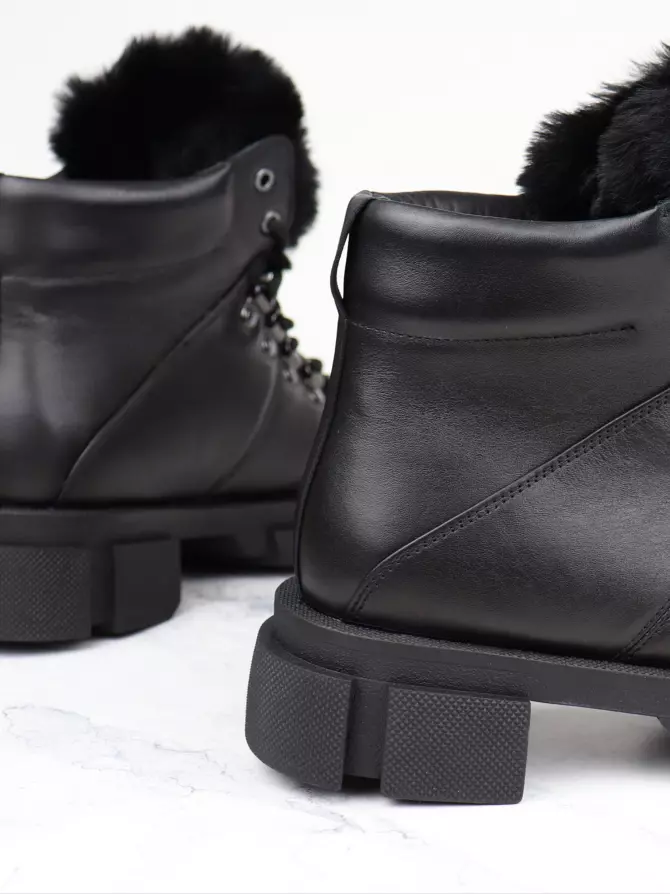 Жіночі черевики Respect: чорний, Зима - 04