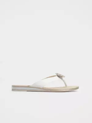 Women's clogs :  white, Summer - 01