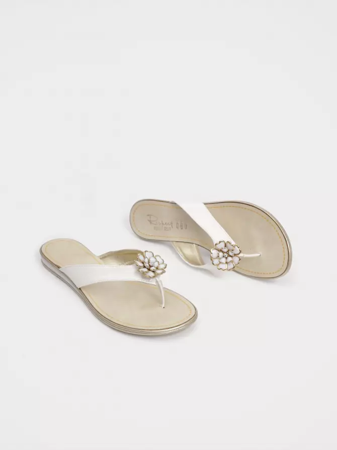Women's clogs : white, Summer - 09