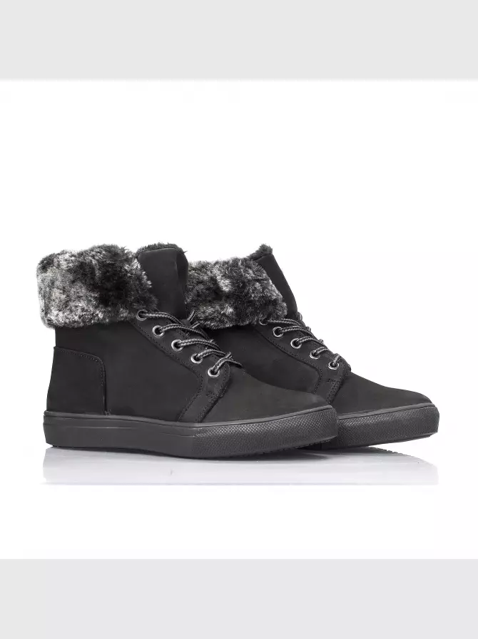 Женские ботинки Respect: чёрный, Зима - 02