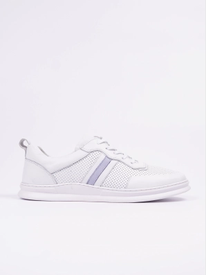 Men's Sneakers Respect:  white, Summer - 01