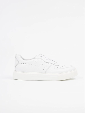 Male sneakers Respect:  white, Summer - 01
