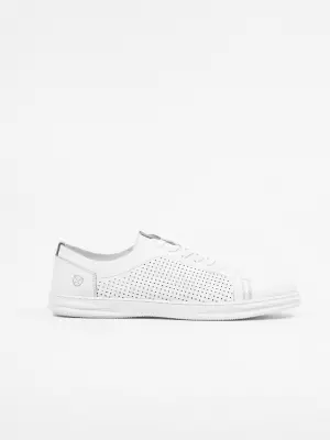 Men's Sneakers Respect:  white, Summer - 01