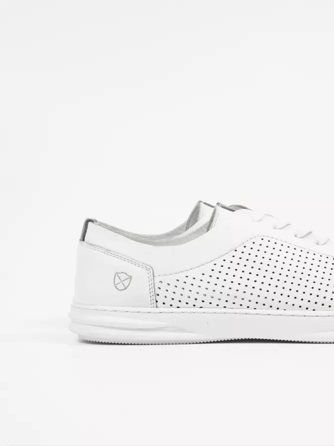 Men's Sneakers Respect: white, Summer - 03