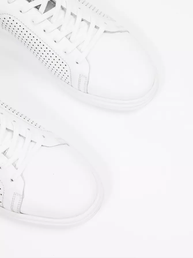 Men's Sneakers Respect: white, Summer - 05