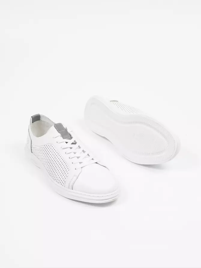 Men's Sneakers Respect: white, Summer - 07