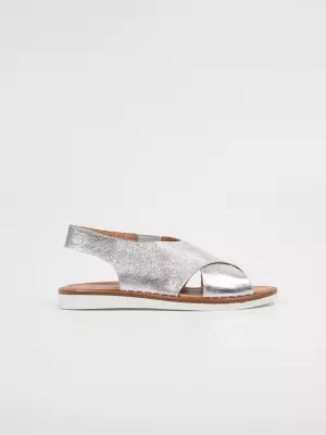 Women's sandals Respect:  grey, Summer - 01