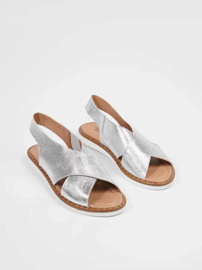 Women's sandals Respect: grey, Summer - 01