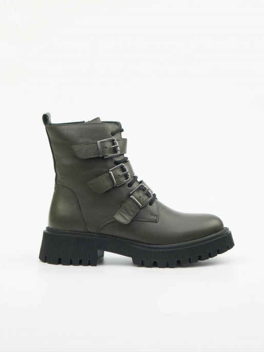 Female boots Respect: green, Demі - 00