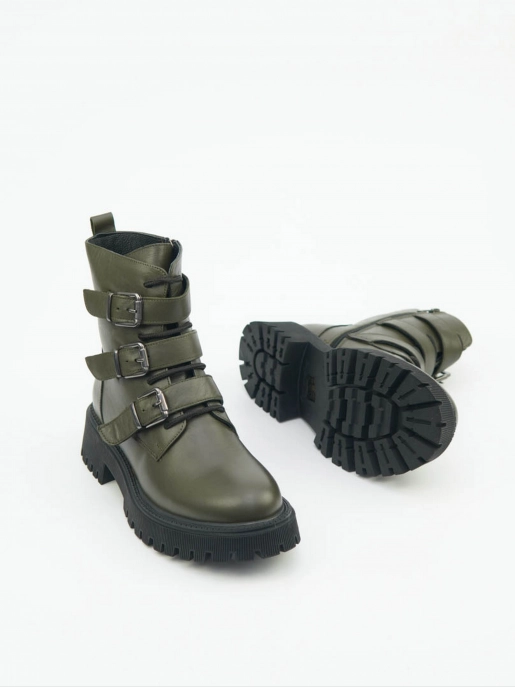 Female boots Respect: green, Demі - 04