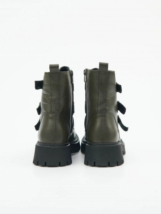 Female boots Respect: green, Demі - 05