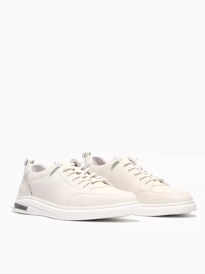 Men's Sneakers Respect: white, Summer - 01