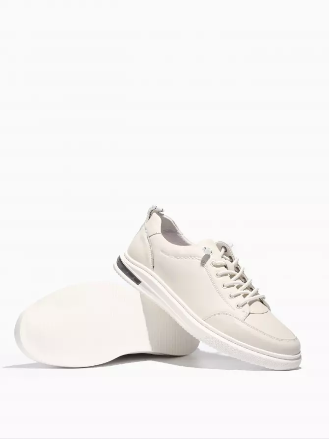 Men's Sneakers Respect: white, Summer - 03