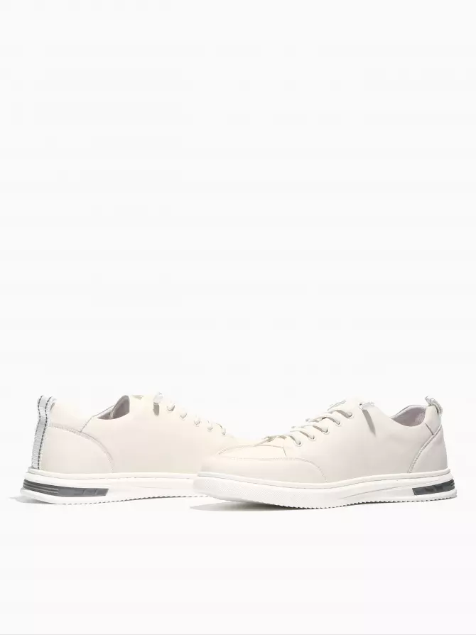 Men's Sneakers Respect: white, Summer - 04