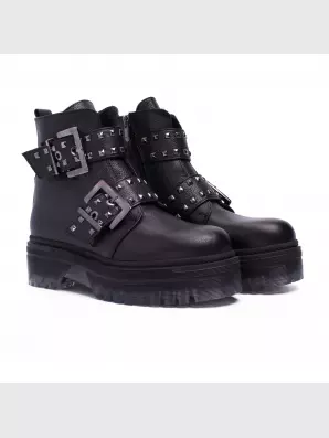 Female boots Respect:  black, Demі - 01