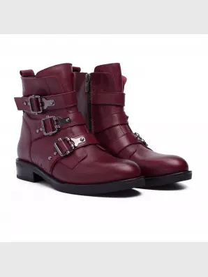 Жіночі черевики Respect:  червоний, Демі - 01