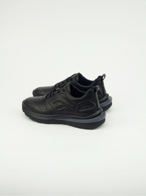 Male sneakers Respect: black, Year - 04