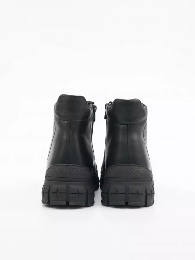 Female boots Respect: black, Winter - 04