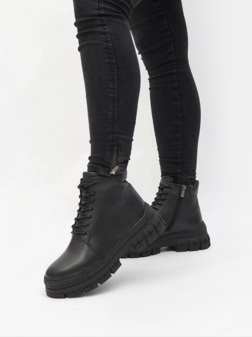 Женские ботинки Respect: чёрный, Зима - 05